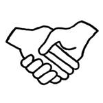 gfxLOGOhandshake - BLACK - SMALL150