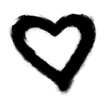 gfxLOGOheart - BLACK - SMALL150